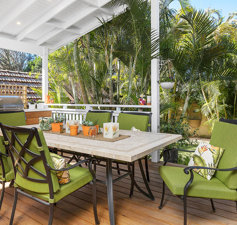 Roof Terrance with green outlook